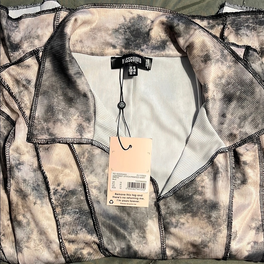 Missguided Tie-Dye Dress